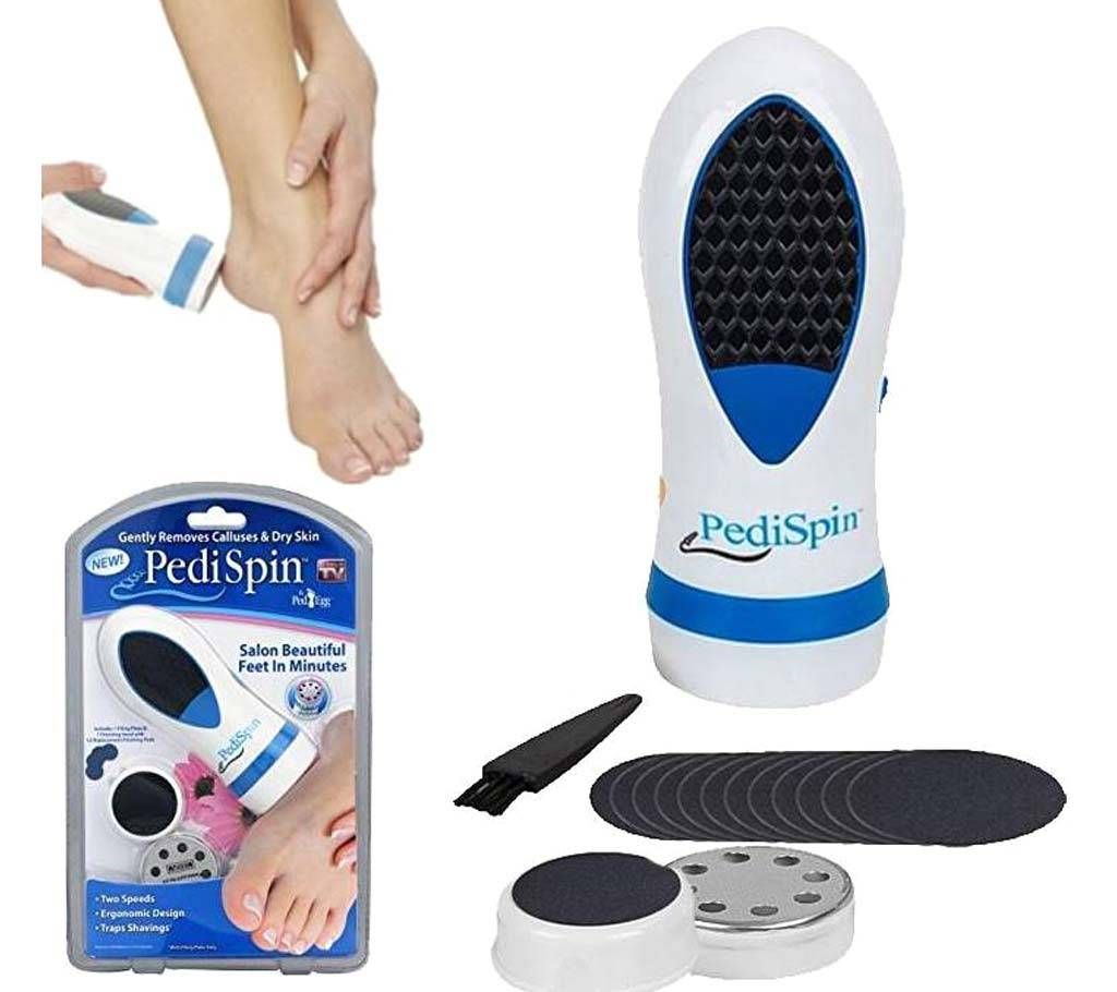 Pedi Spin Gently Removes Calluses Dry Skin Electric Remover Pedicure Calluses Dry Dead Skin For Foot Care tool Massager Beauty Equipment