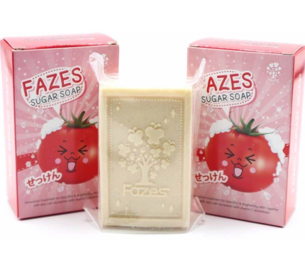 Fazes Sugar tomato Soap for Skin Whitening 90g Thailand