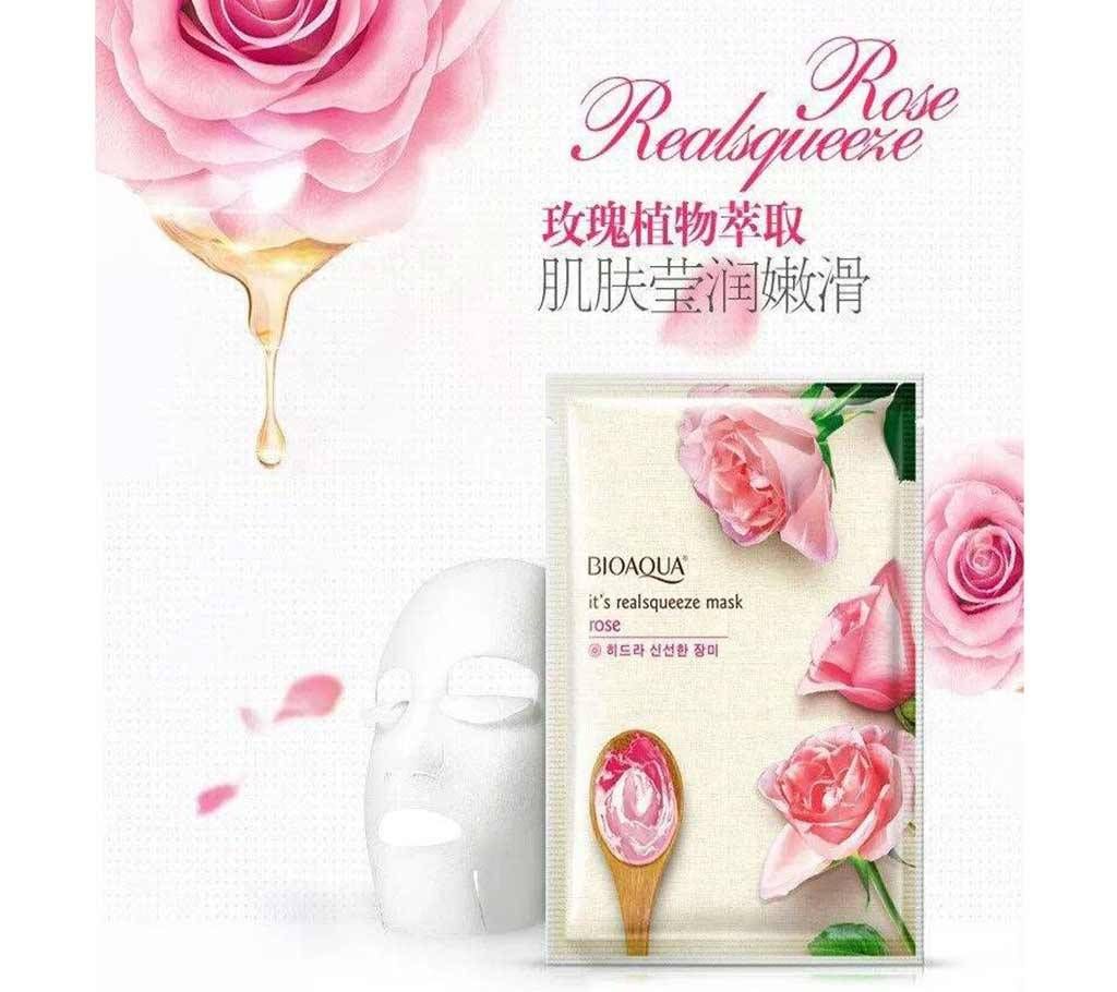 Bioaqua Rose Facial Mask 30g - China