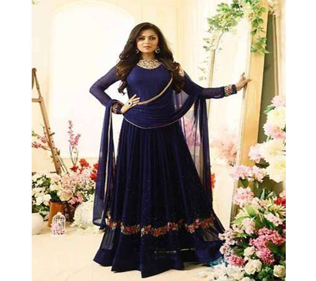 Indian Georgette Embroidery Gown (Copy)