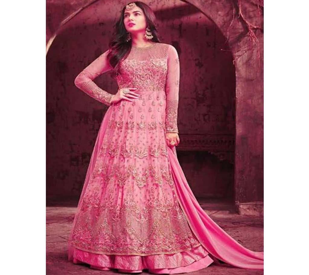 Gorgeous Embroidery Georgette Anarkoli Dress Copy