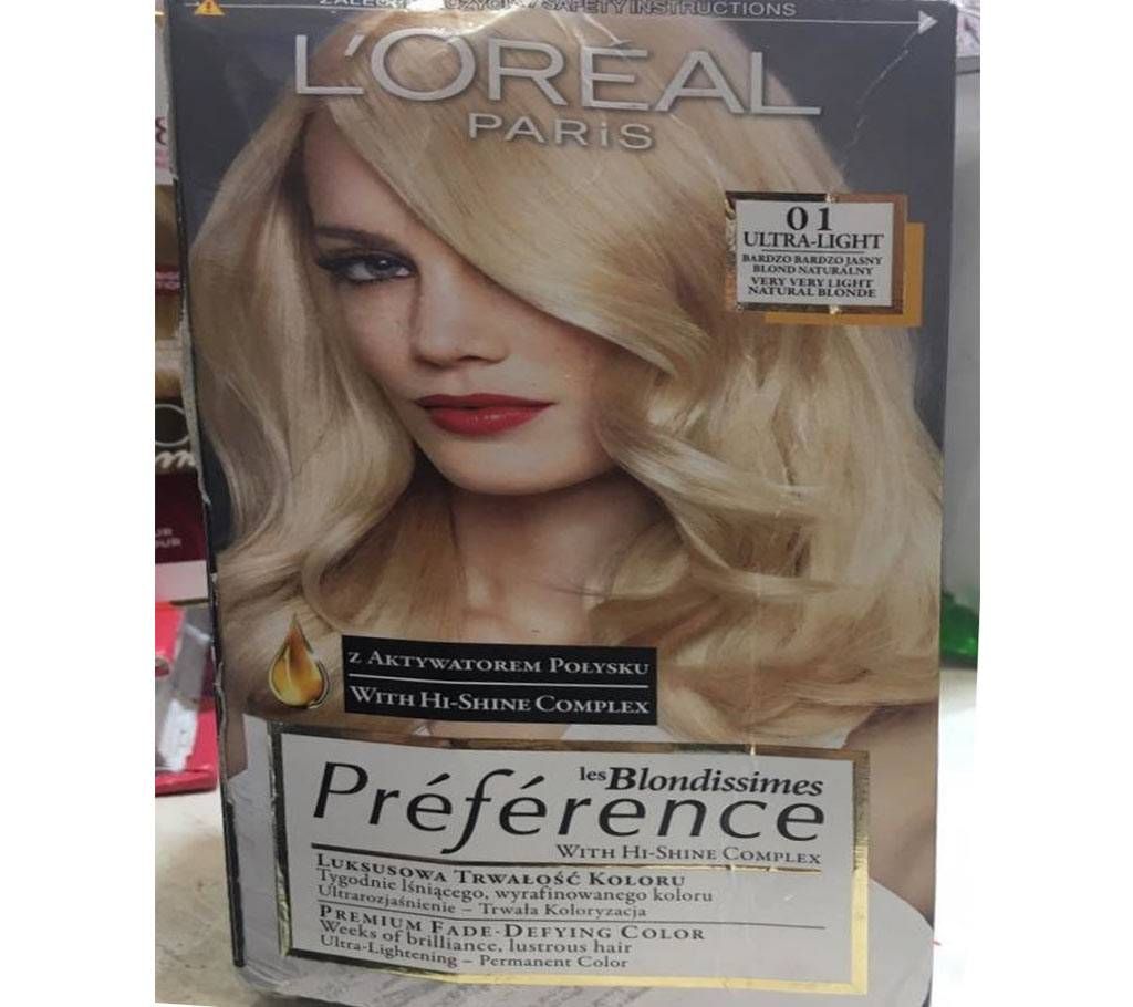 Loreal Paris Multi faced shimmering colour Hair Colour - France