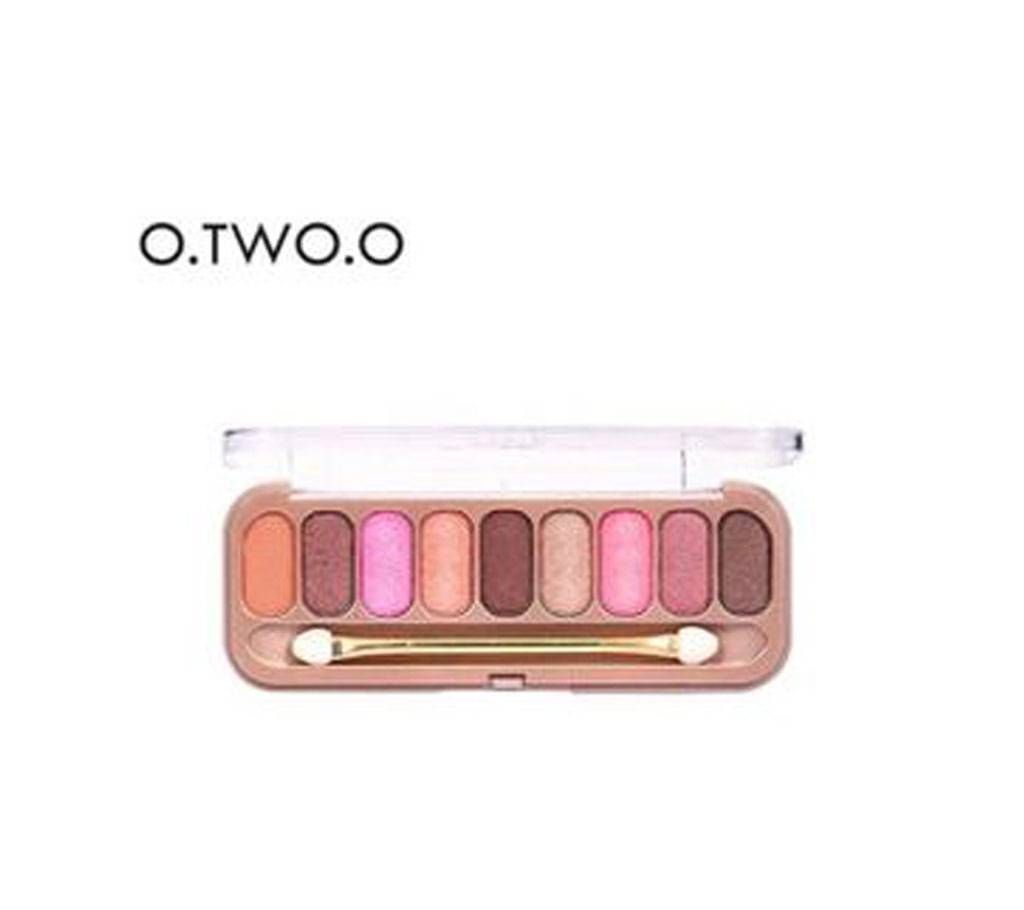 O.TWO.O 9 Colors Eyeshadow Pallet - China 