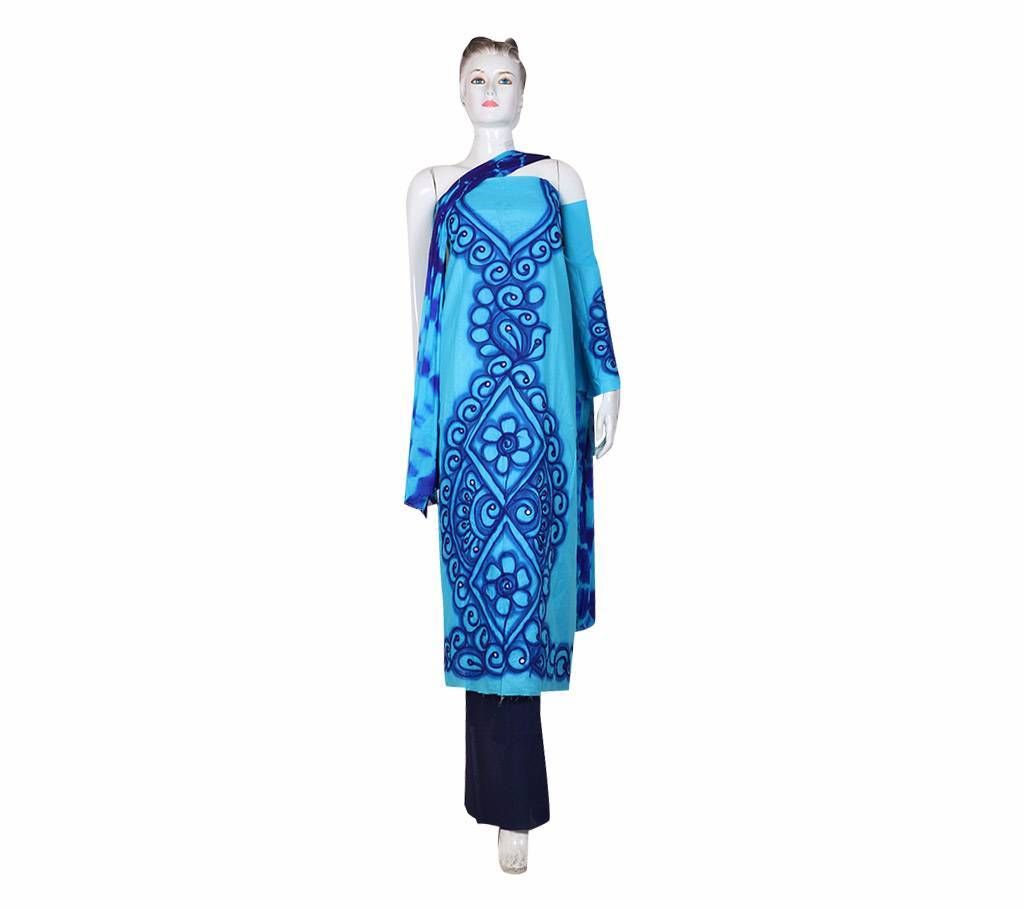 Unstiched Cotton Three Piece 