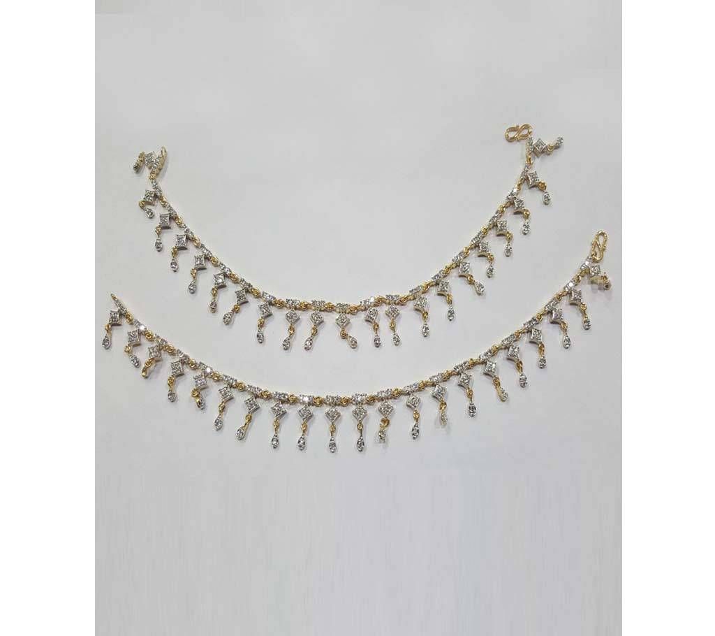 Diamond Cut White Stone Payel