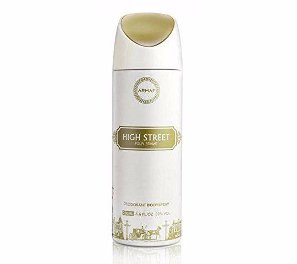 Armaf HIGH STREET Deodorant Body Spray For Men