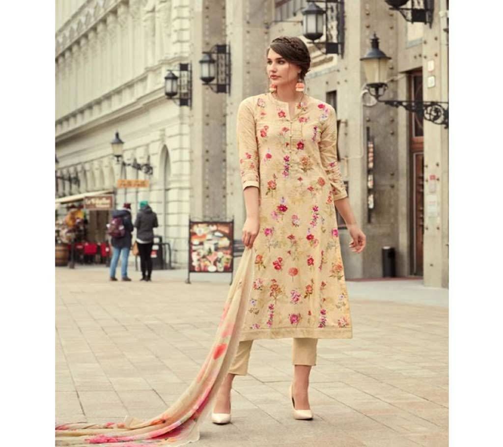 Esta Elegance - 102 Unstitched Cotton Salwar Suit