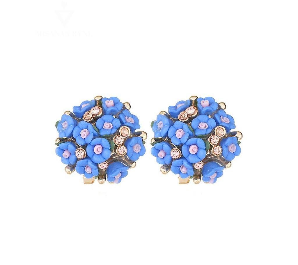 Ring For Gift  Jewelry Bague Femme Flower Rings For Women Summer Style 2 Set