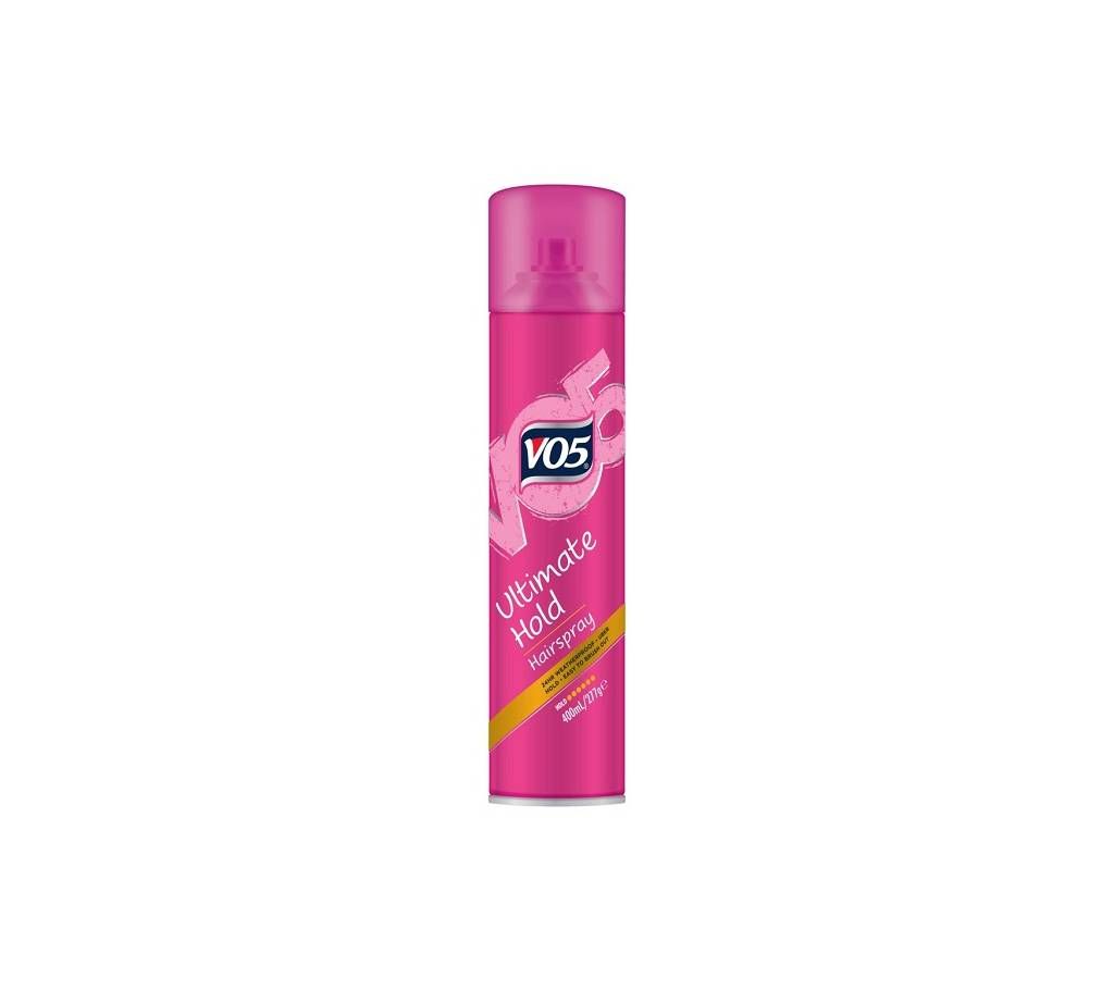 VO5 Ultimate Hold Hairspray 400ml (UK)