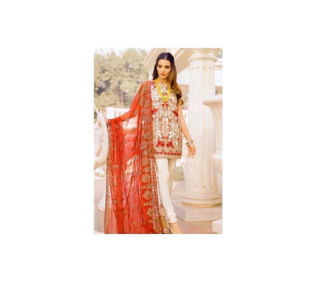 MARIA. (B-3) - 600-403 Unstitched Three Piece