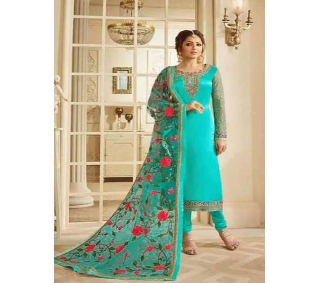 Indian Semestead Embroidery Garget Three Piece - Copy