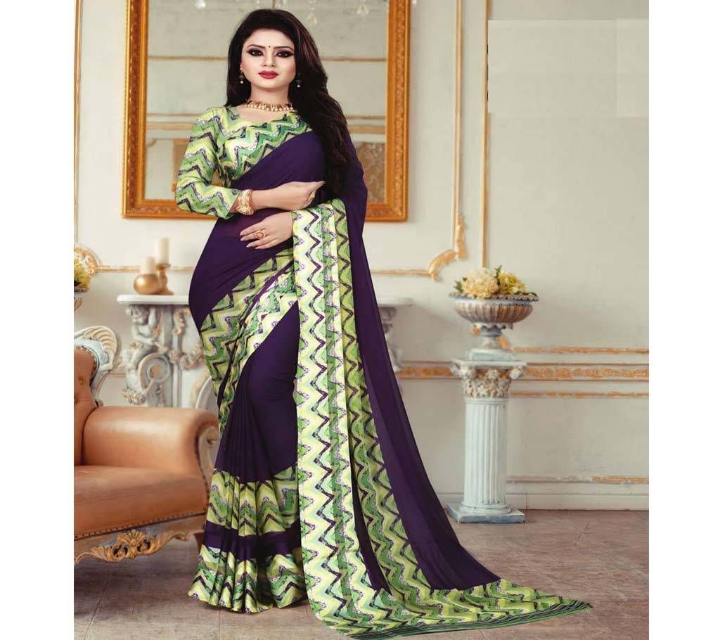 Indian Soft Georgette Saree fs-176