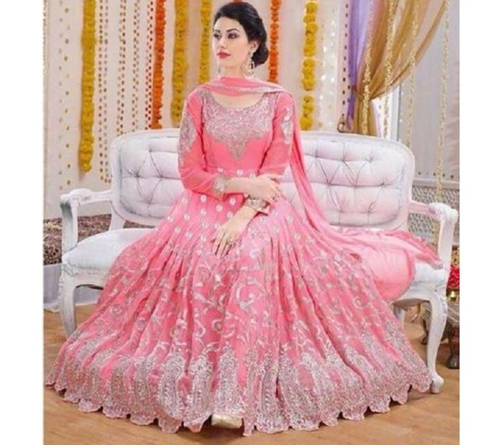 Unstitched Indian lehenga-22