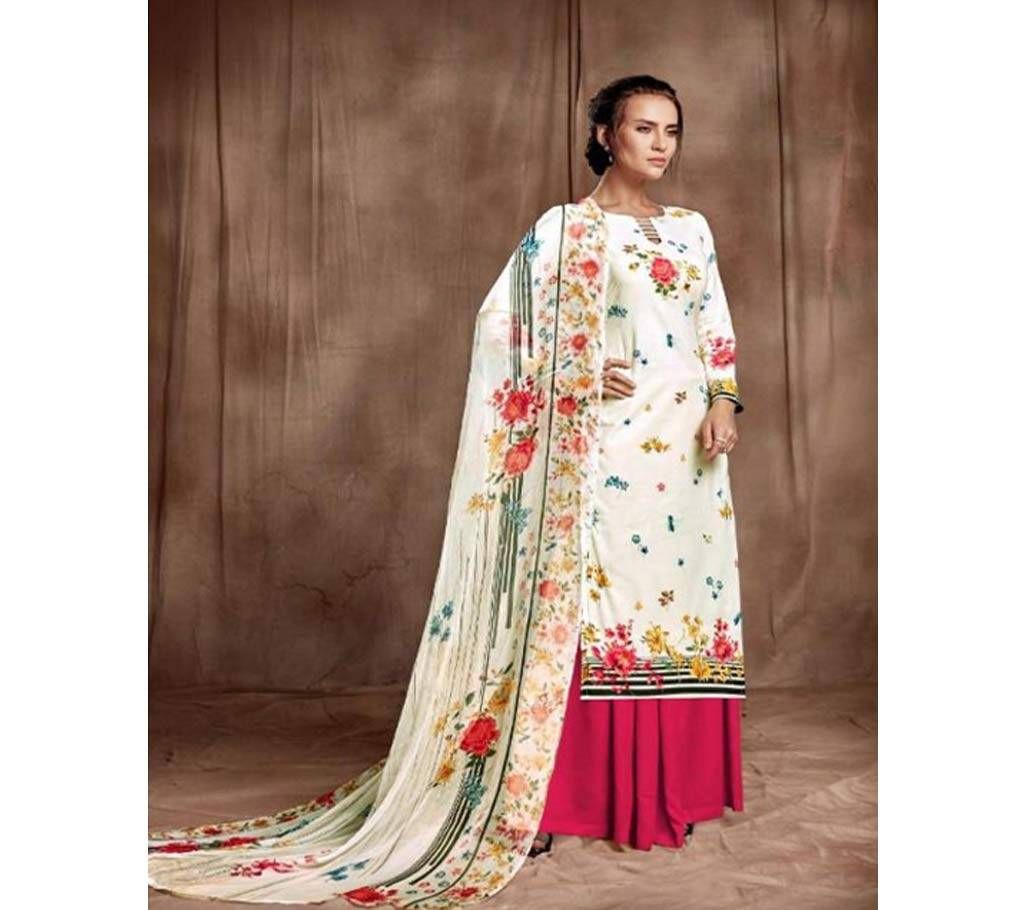 Belliza Designer Unstitched Studio-Salwar Suits