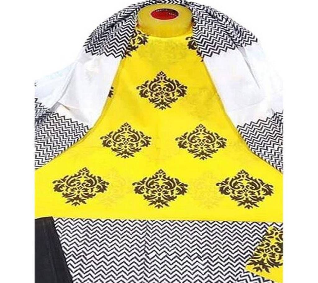 Unstiched block printed salwar kameez for woman seblock-1008