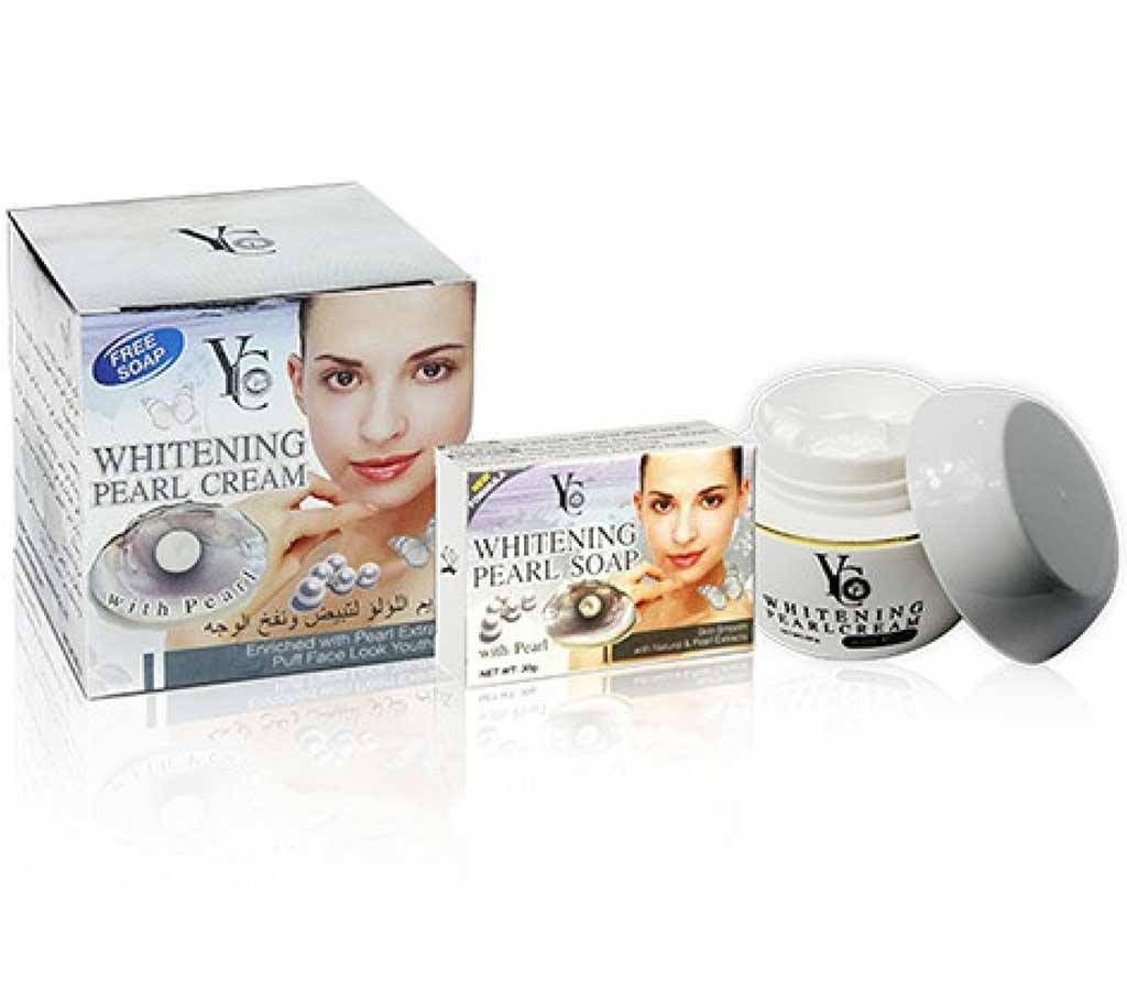 YC Whitening Pearl Cream & Soap  (60 g) - Korea 