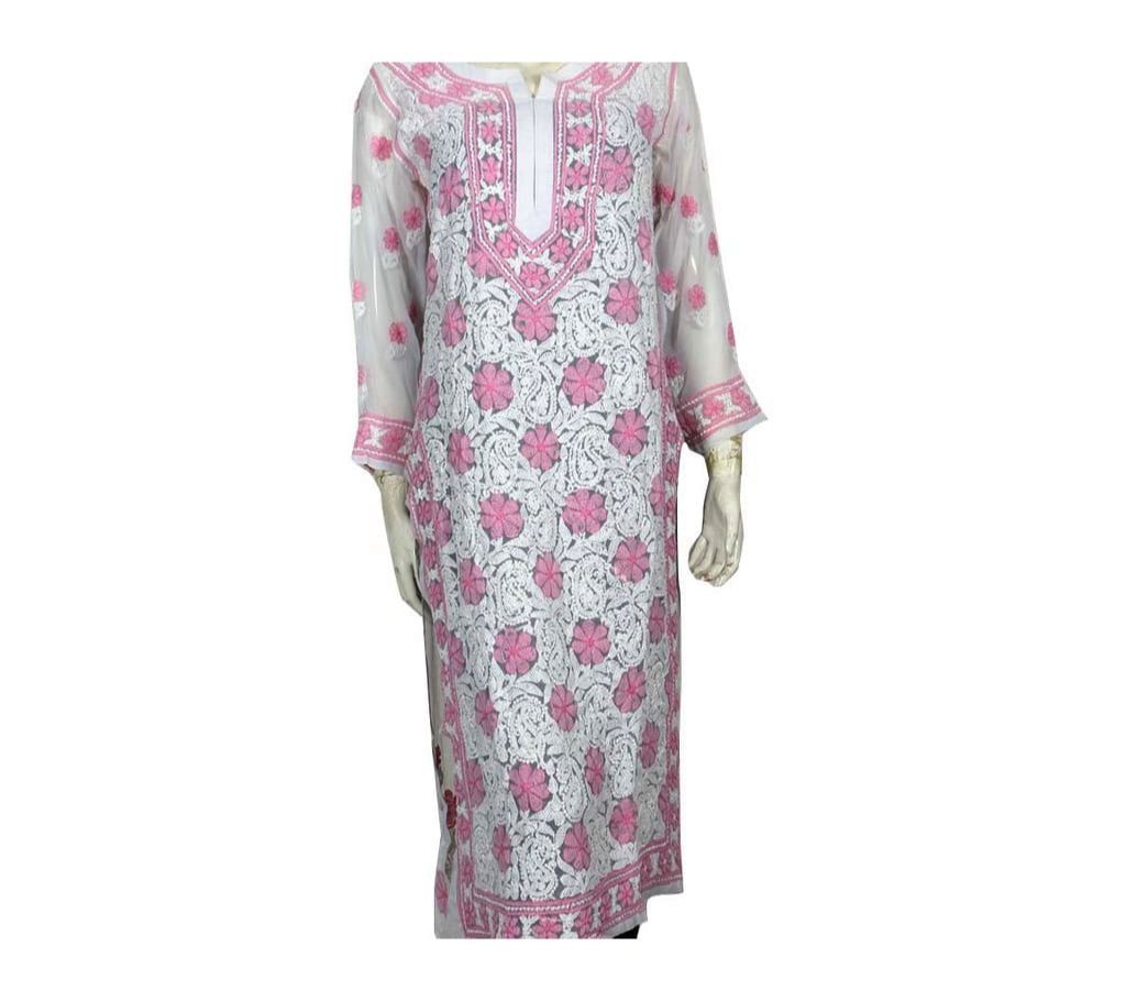 Lukhnow stritched one piece kurti