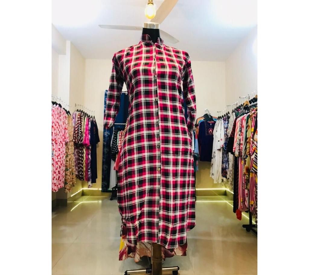 full printed kurty