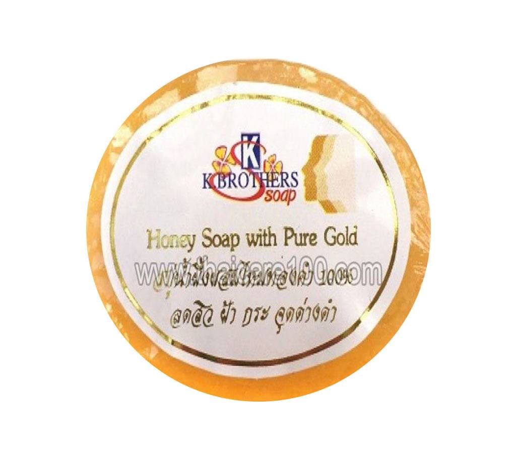 honey soap with pure gold-30ml-Thailand 