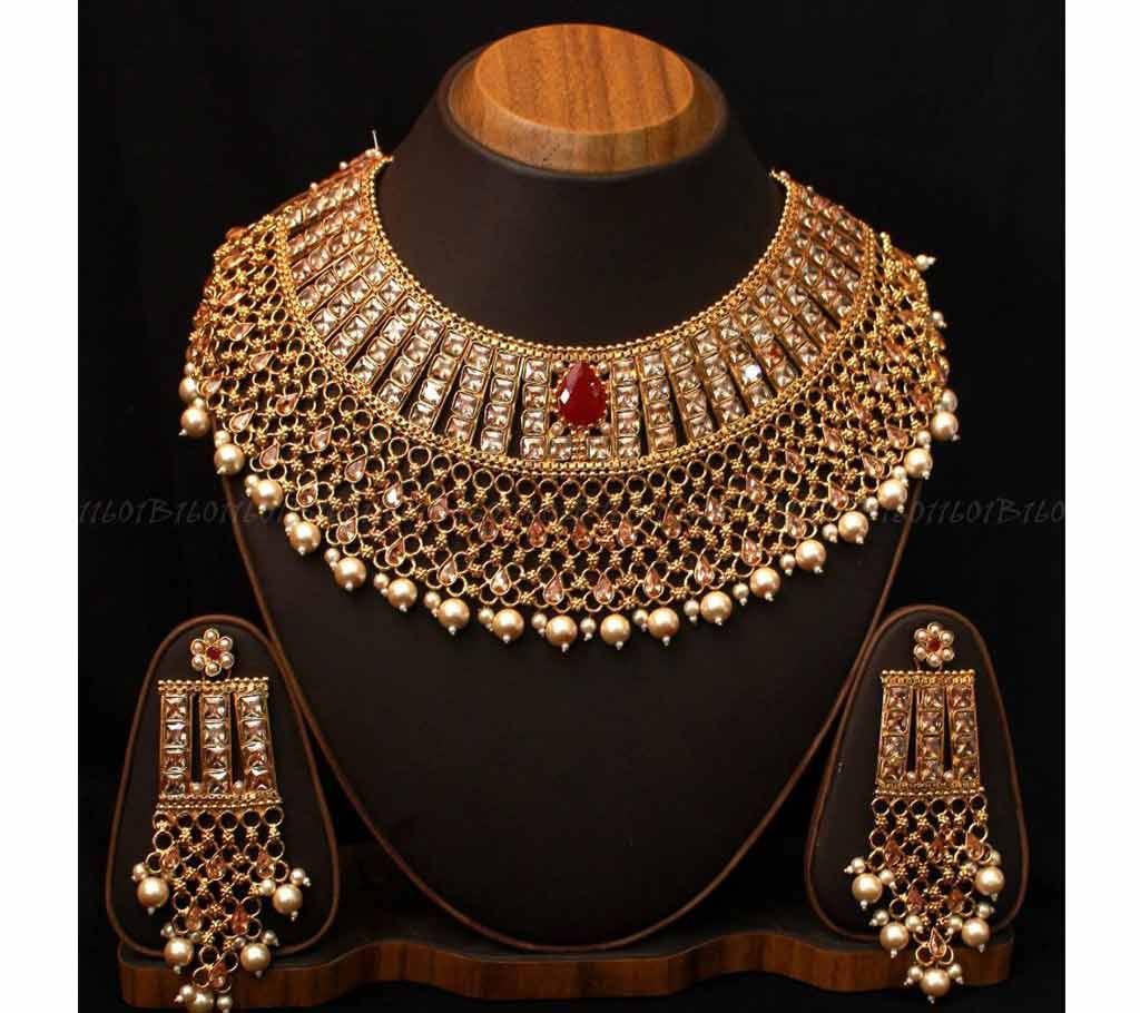 Gold Plated Joroa Necklace - CH24 - HMM