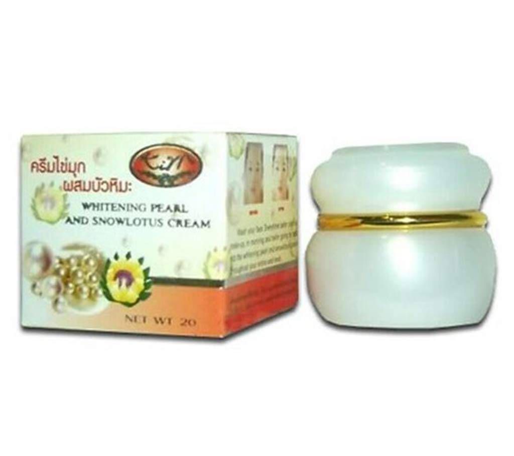 ORIGINAL Thailand Kim Whitening Pearl and Snow lotus Cream Anti-Wrinkle Pimple -20gm-Thailad 