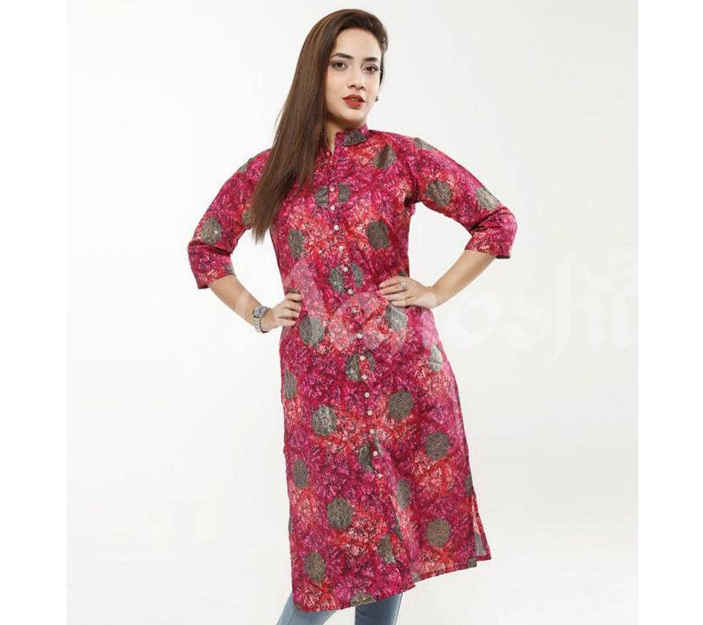 Ready Made Lenen Single Kurti