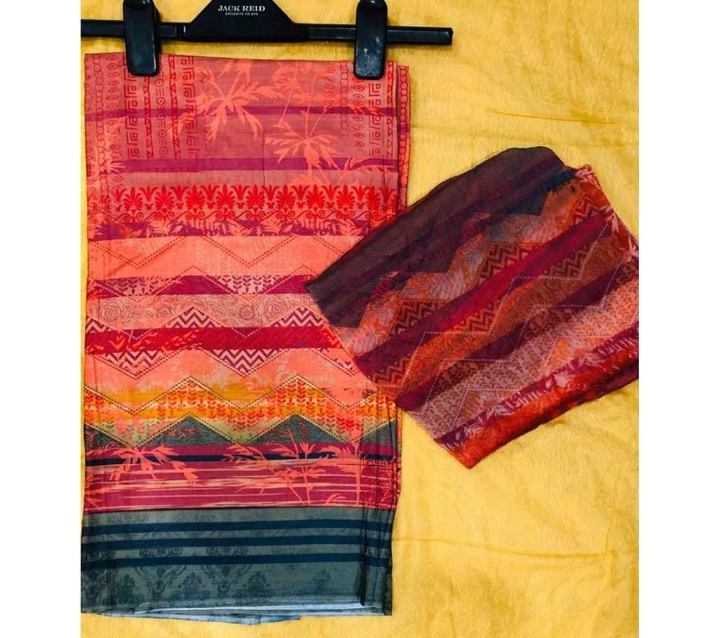 Ferdous Unstitched Lawn 2Pcs
