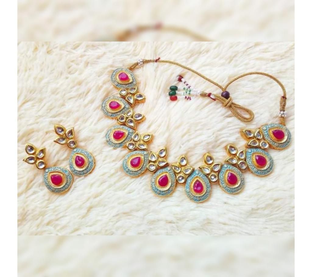 Indian Classy Kundan Neckpiece