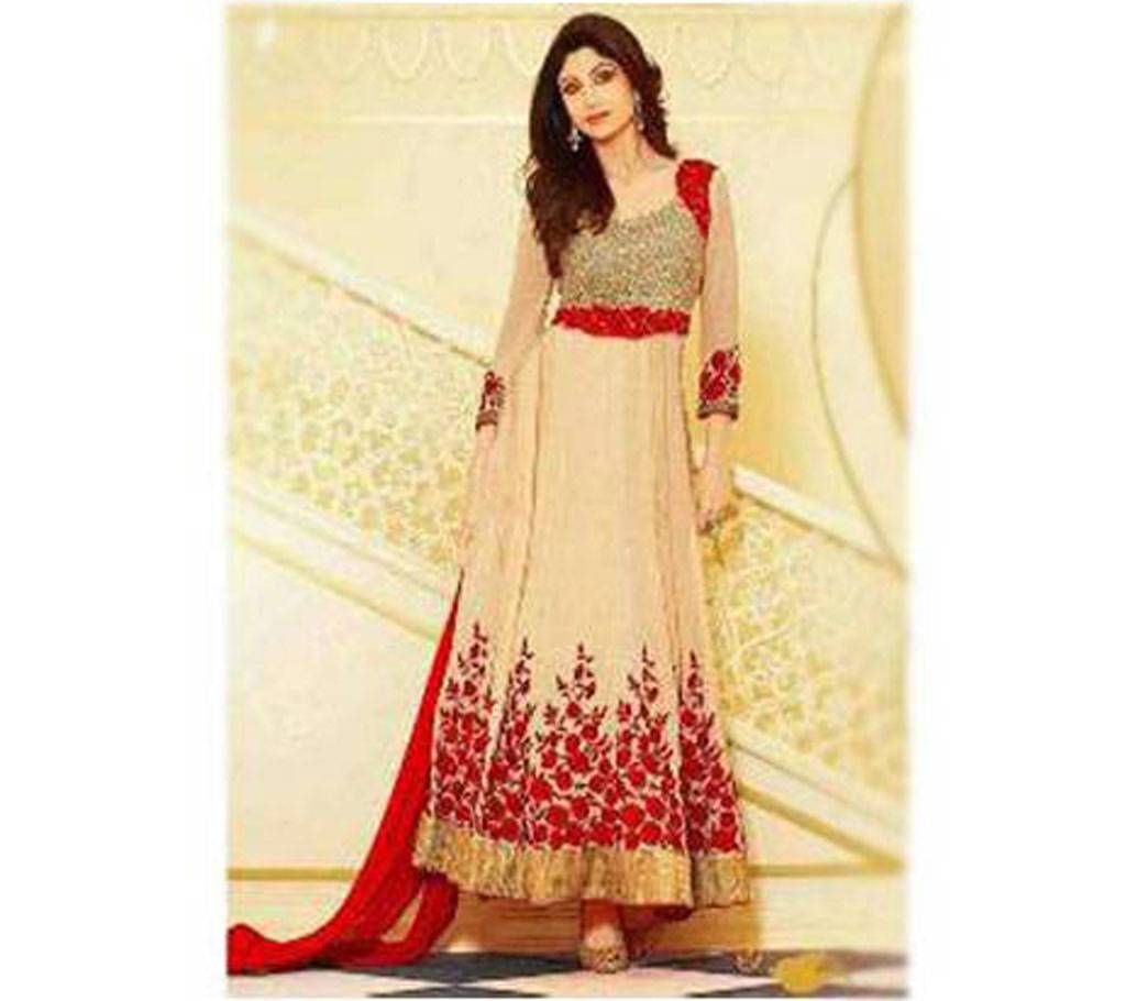 Semistitched Georgette Salwar Kameez - Copy