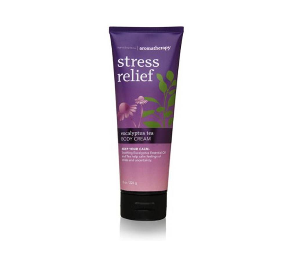 Aromatherapy Stress Relief Eucalyptus Body Cream -  USA