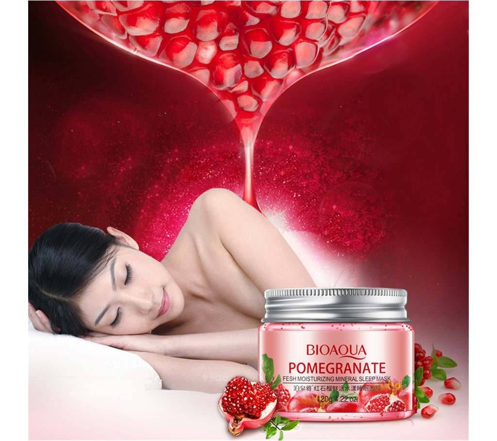 Bioaqua Pomegranate sleeping mask - 120ml (China)