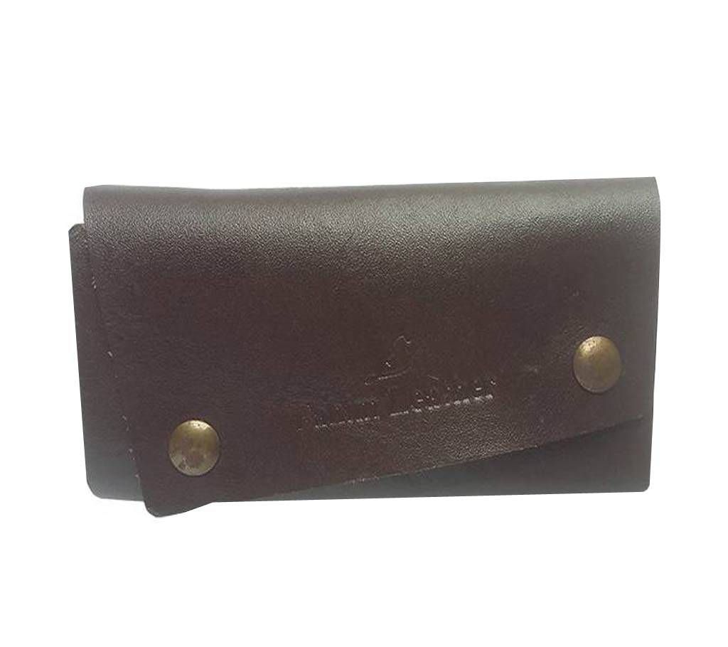 Leather Key Wallet Cum Key Holder 