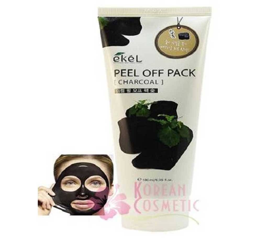 ekel PEEL OFF PACK Charcoal 180ml-korea