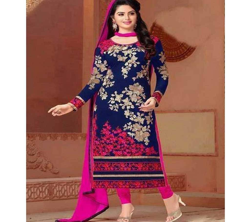 Unstitched block printed Salwar Kameez seblock-328
