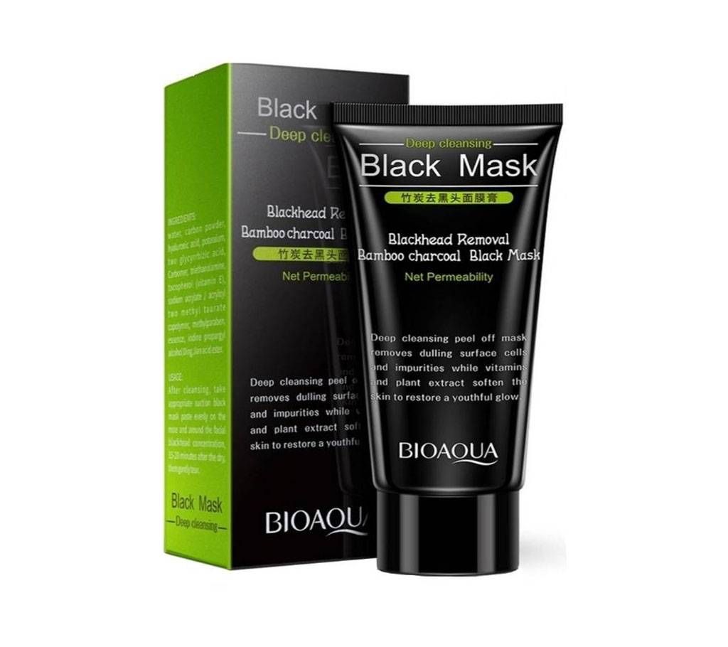 BIOAQUA Blackhead Remover Black Mask 60g - Korea