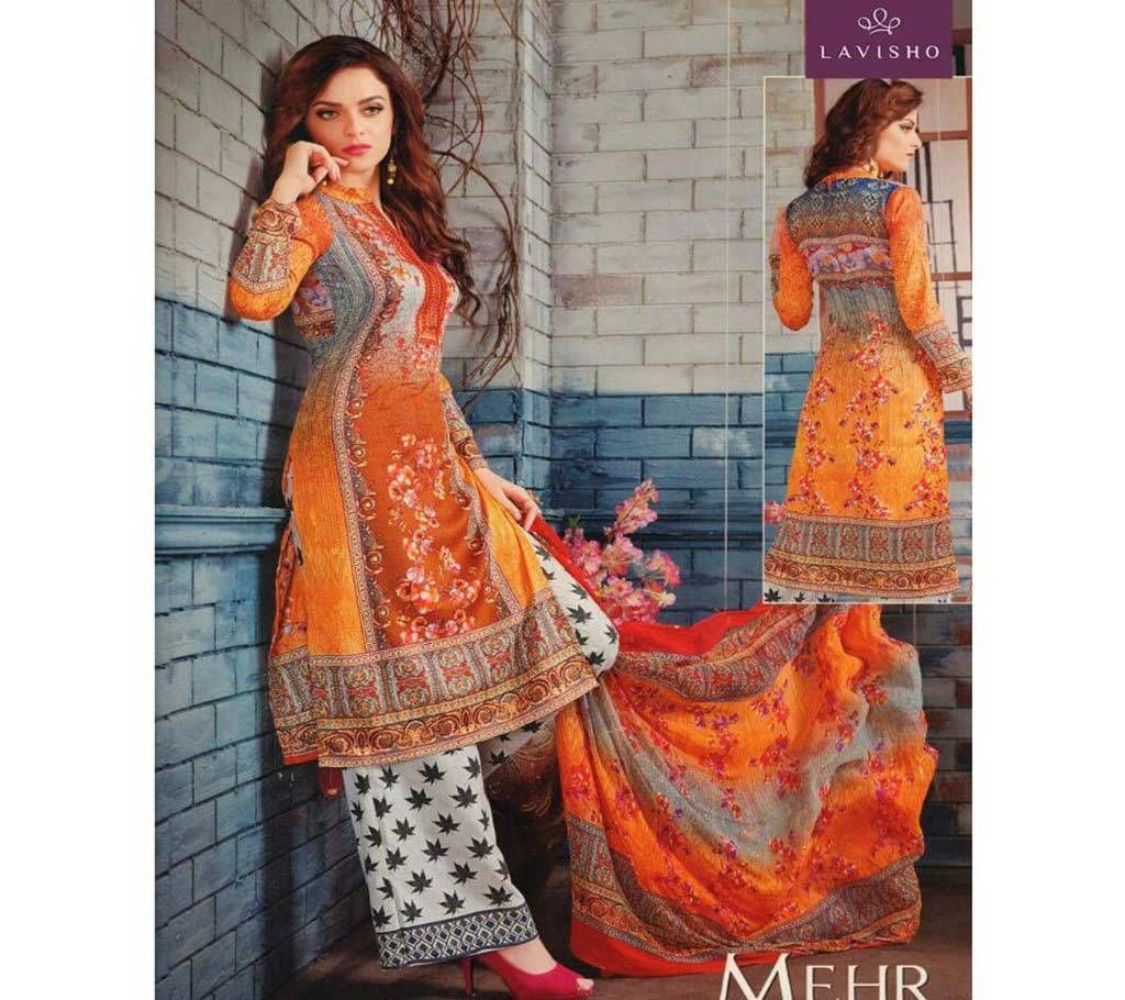 Goold Maher  Unstitched Three Piece 