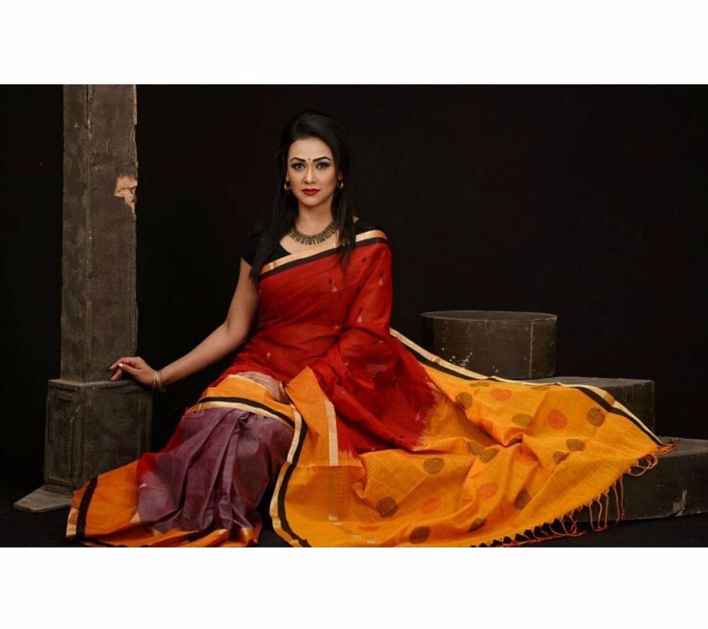 Colorful Gas Silk Sharee