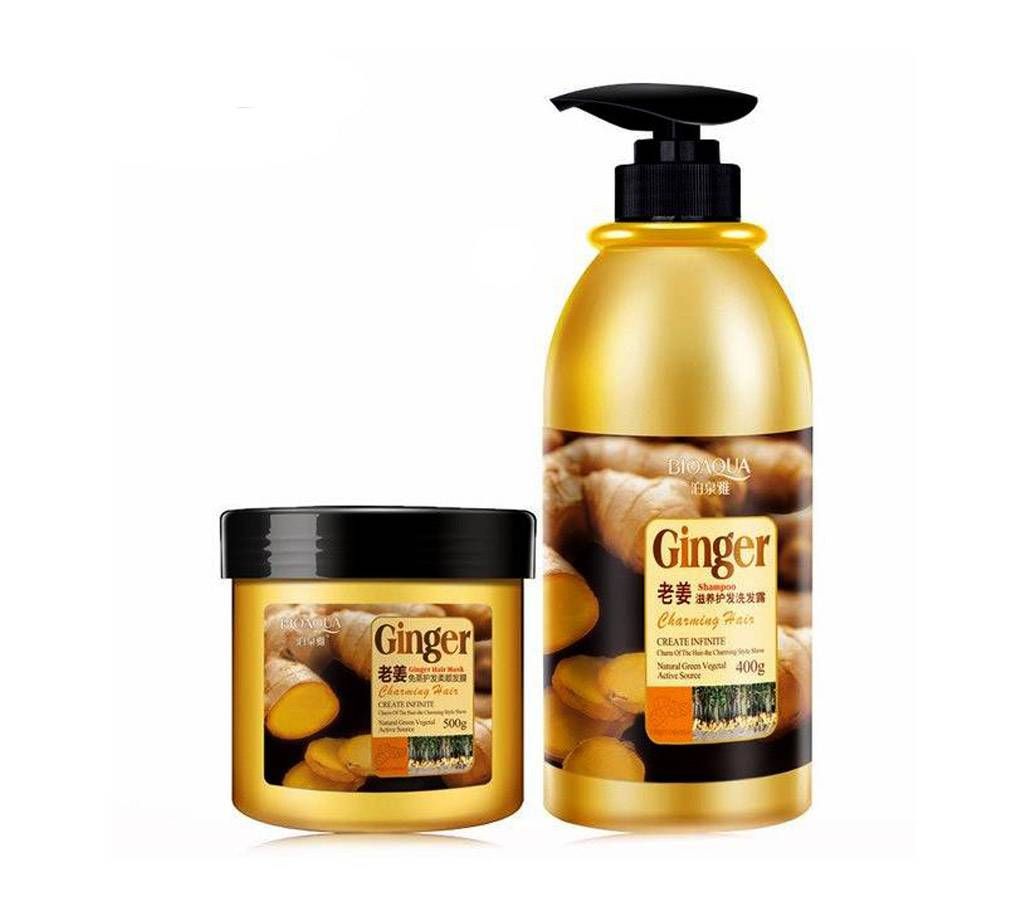 BIOAQUA Ginger Hair Shampoo 400g - China