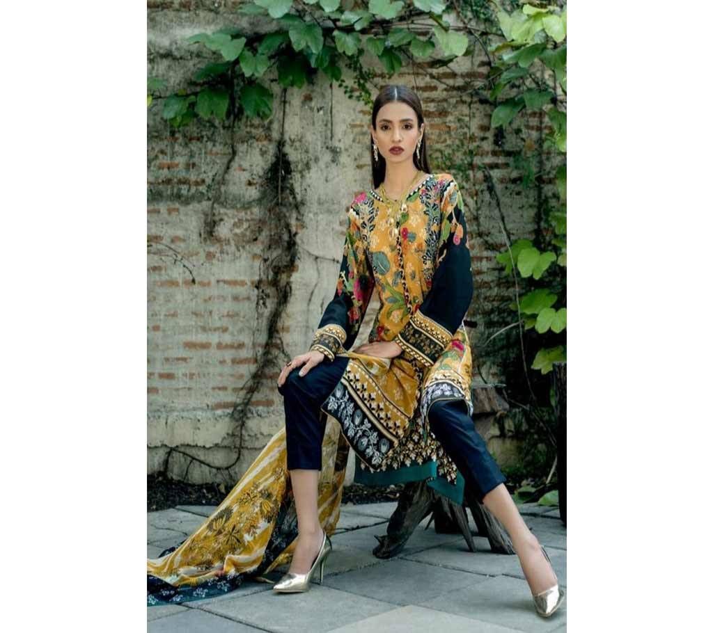 Lsm Summerina Lawn 2018|Peppy Bouquet|SE 6A-Awwal Boutique