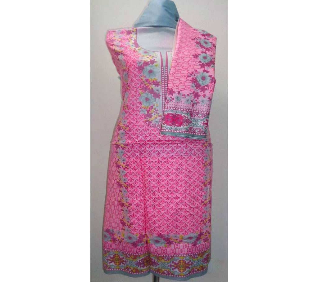 Aruna lown d.n 1426 Unstitched Cotton Three Piece