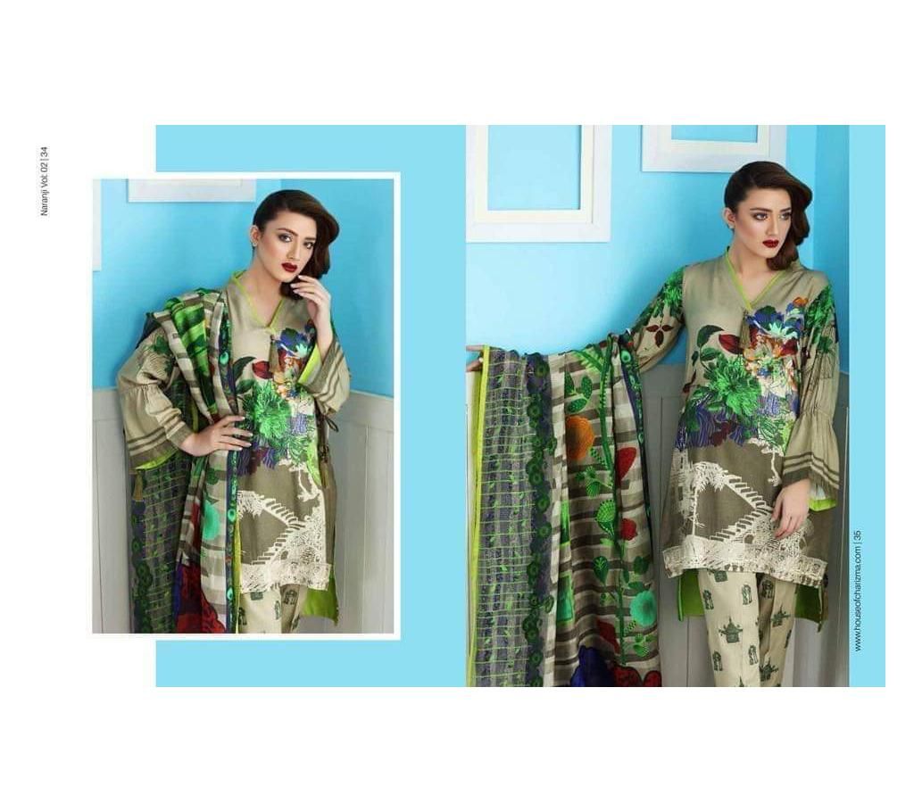 Embroidery Staple Chiffon