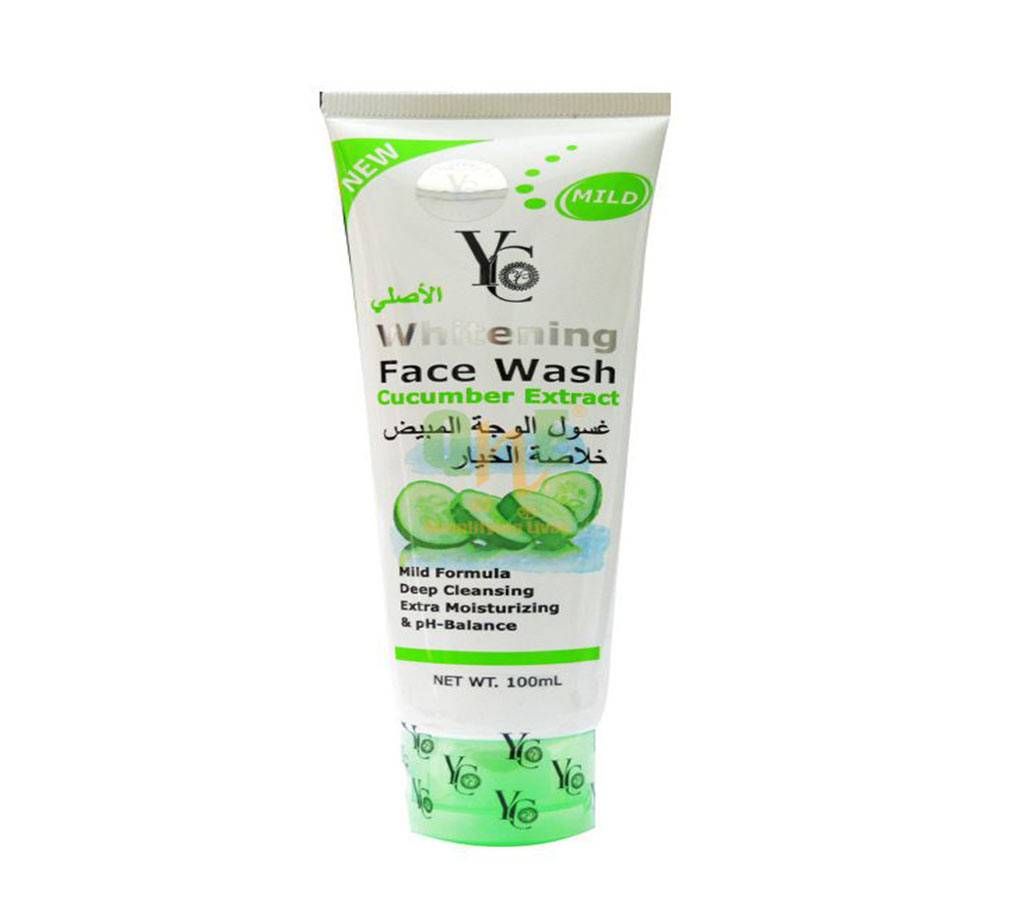 YC Whitening Face Wash with Cucumber Extract Thailand
