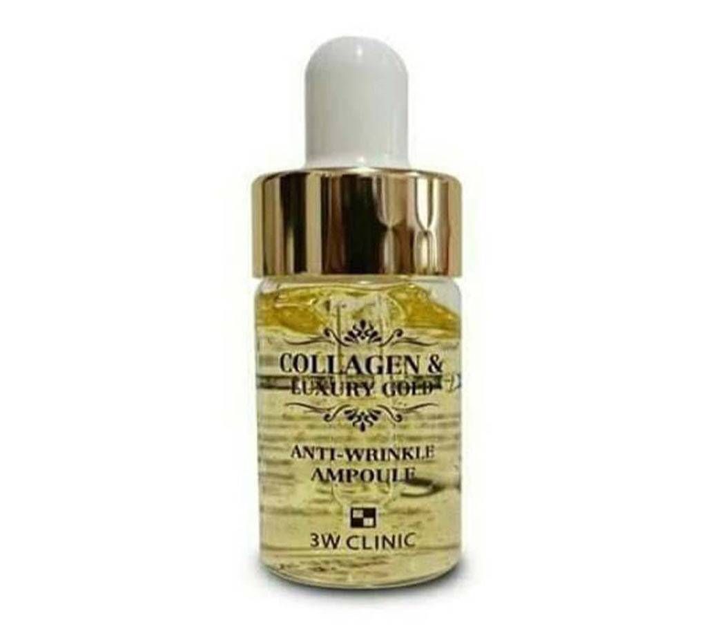 3W Clinic Collagen & Luxury Gold Anti wrinkle mini ampoule (Korea) 