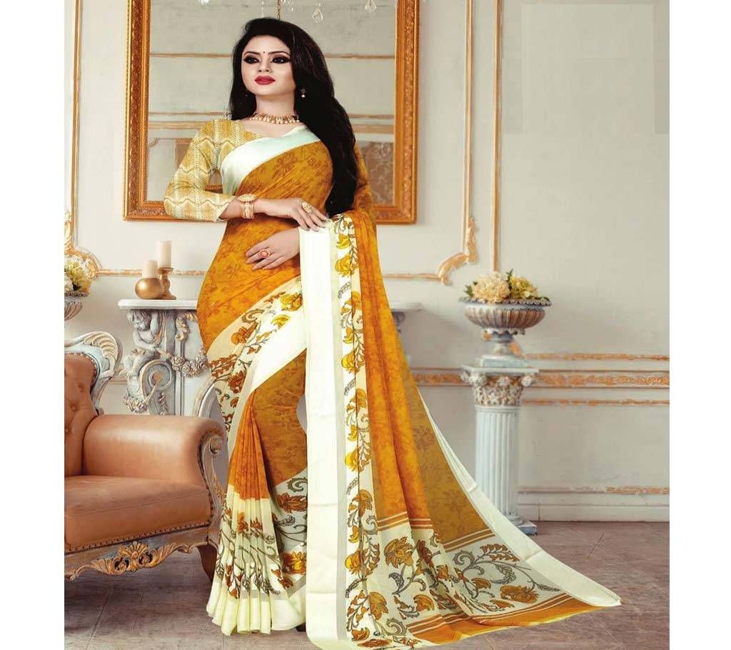 Indian Soft Georgette Saree fs-177