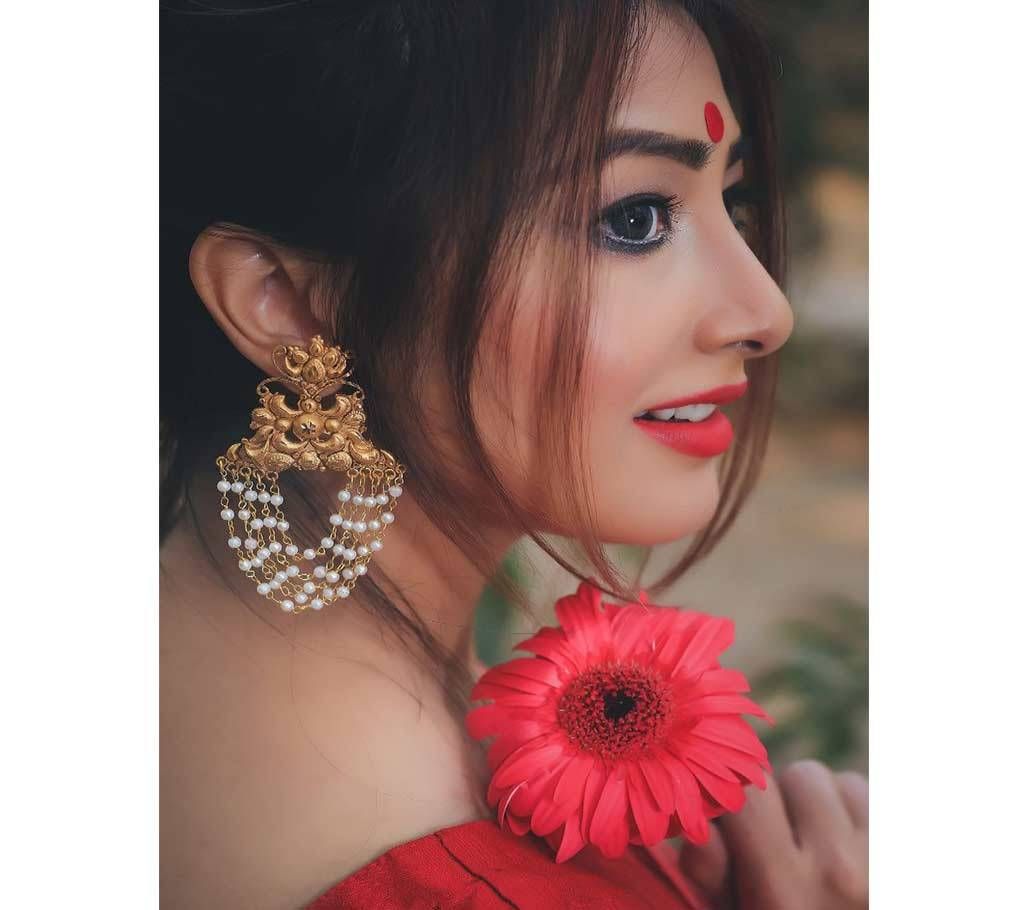Handmade Gold Platted Earrings