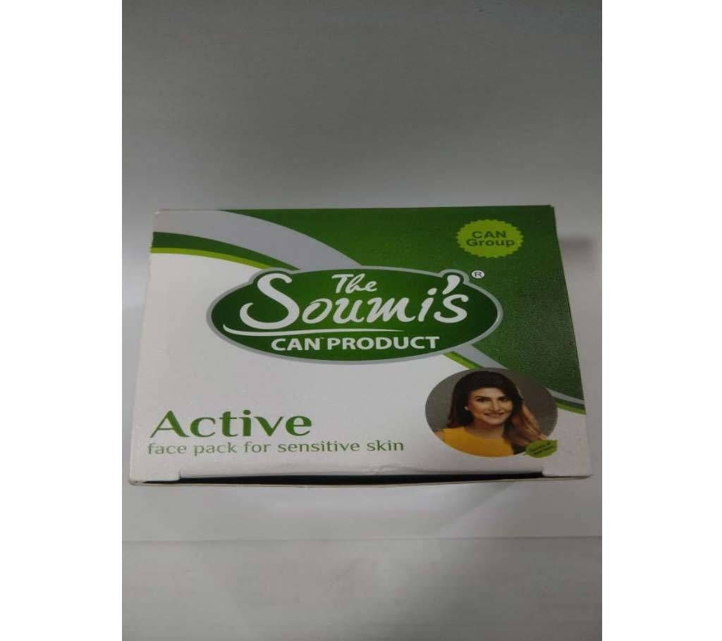 Soumis can product activ face pack