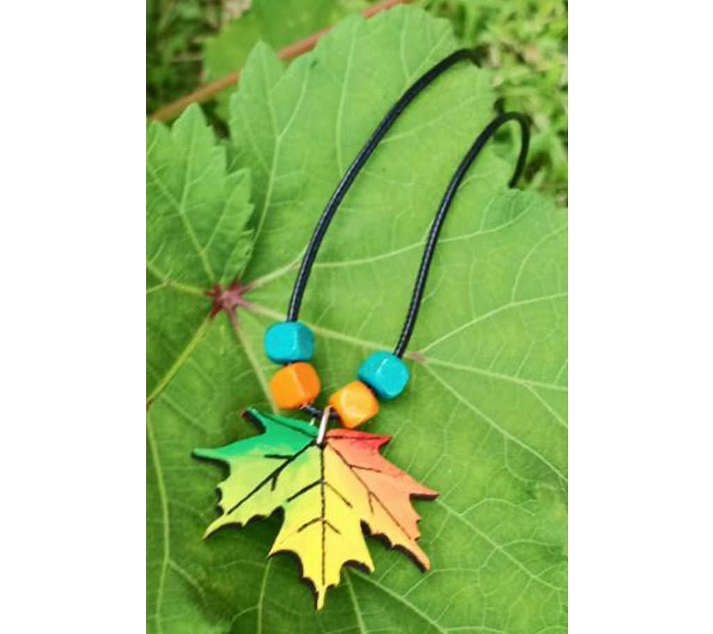 Maple leaf pendants