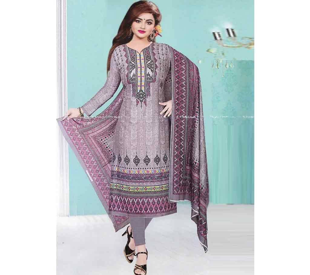 Unstitched Printed Cotton Three Piece31