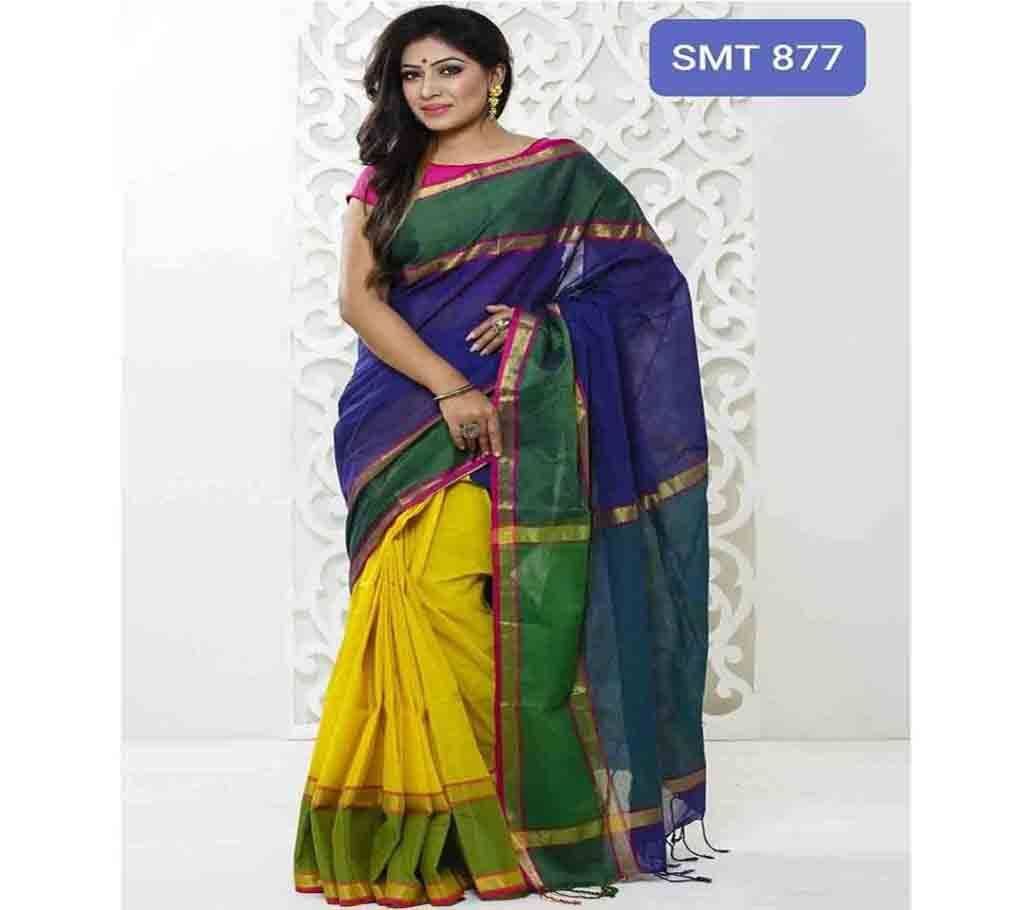 Tangail Cotton Saree Multi Color 