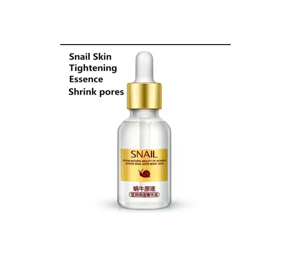 snail skin tightening essence shrink pores